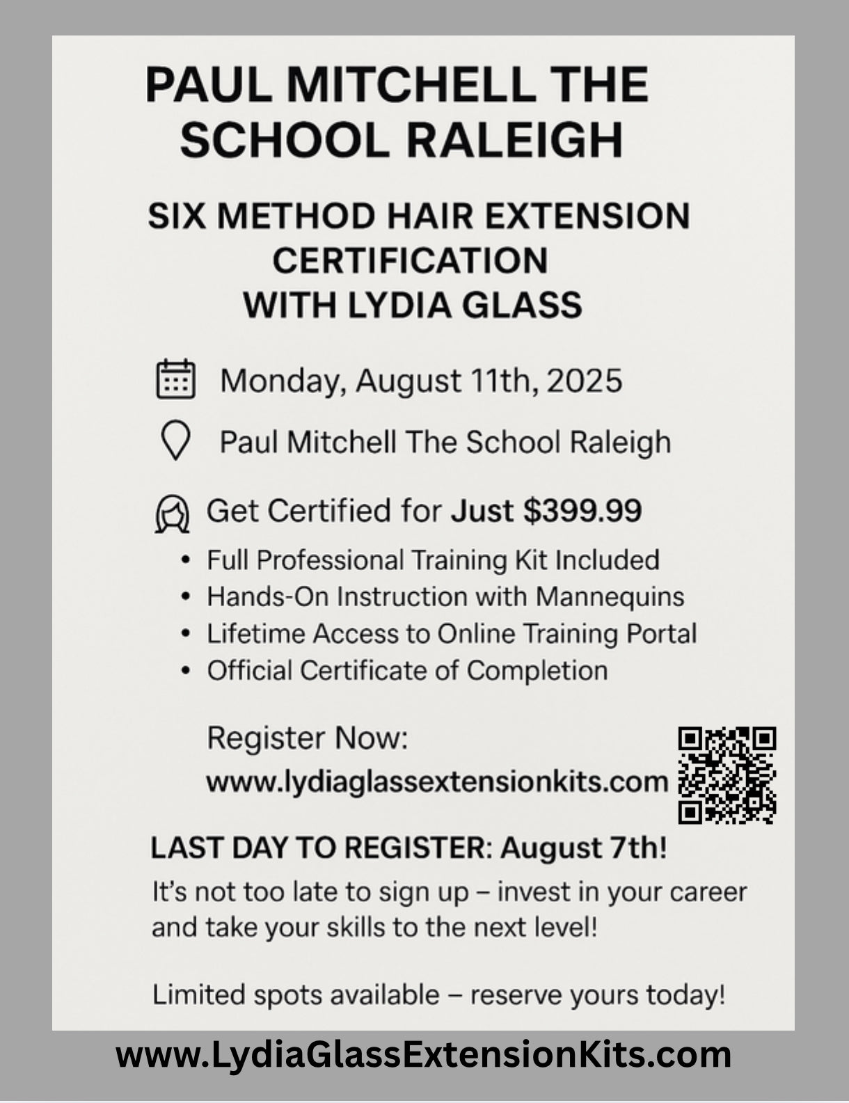 PMTS-Raleigh Hair Extension Class