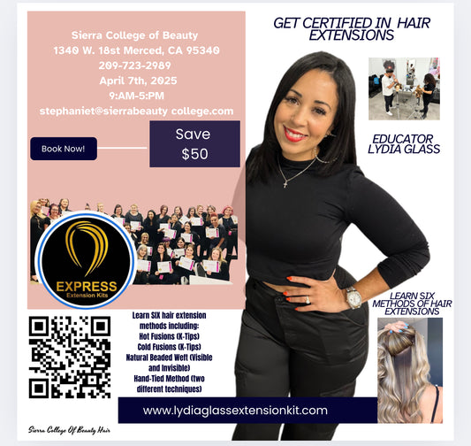Special Price! Sierra College of Beauty Date: April 7th, 2025 9:AM-5:PM